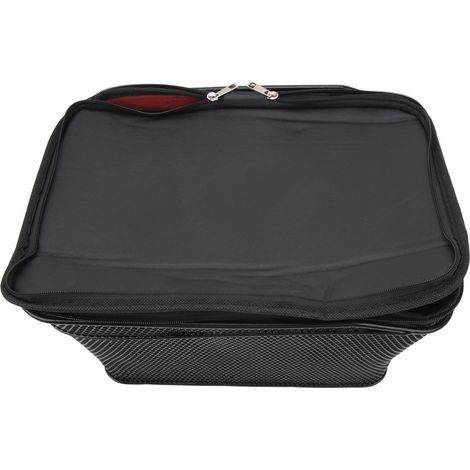 Cestino posteriore per bicicletta, capacità 20 litri, portata massima 20 kg, borsa portaoggetti impermeabile per esterni. (1/5)