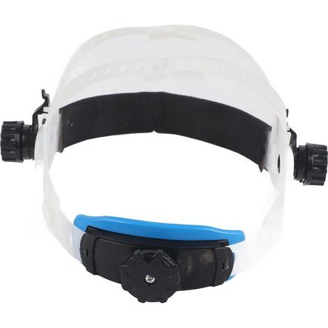 Masque de Soudure à Bandeau Réglable pour Casque à Assombrissement Automatique - Accessoire Blanc (1/5)