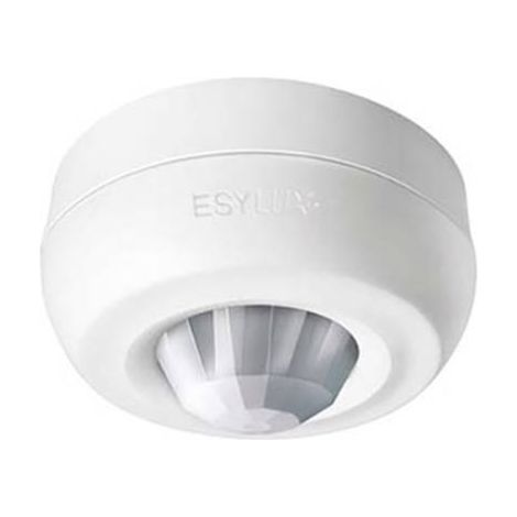 ESYLUX EB10430886 PLAFOND DÉTECTEUR DE MOUVEMENTS 360 ° RELAIS BLANC IP40 (1/2)