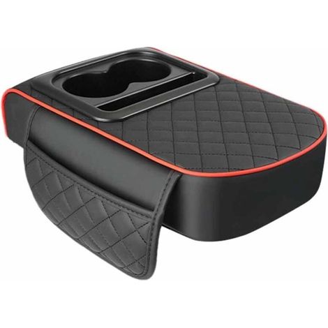 Coussin de console centrale. coussin d'accoudoir de voiture.Coussin de housse de console centrale - Boîte d'accoudoir rehausseur de voiture avec porte-gobelet. oreiller d'accoudoir pour voiture. SUV (1/5)