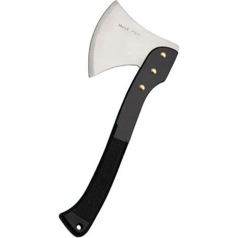 Ascia da campo Muela HA-W, con mango in alluminio, peso 680 grammi, dimensione totale 46,5 cm + carta regalo multiuso.
