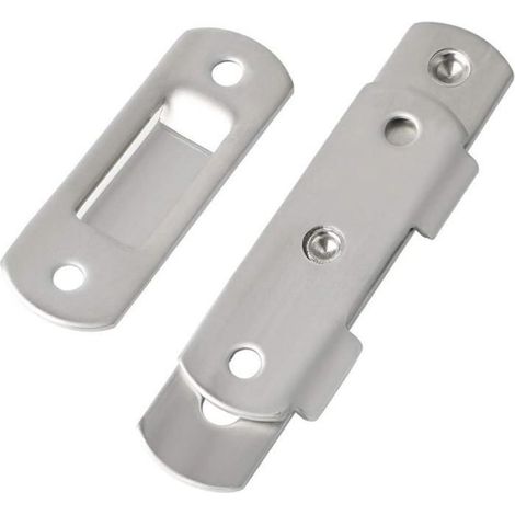 Verrou À Bascule - Acier Inoxydable Brossé - 2,5 mm - Pour Portes Fenêtres Placards Portails - 1 Pièce (1/5)