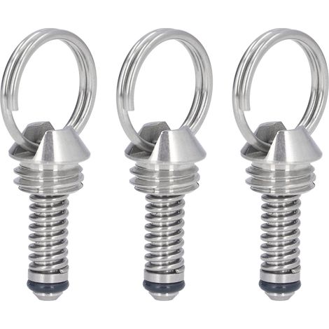 3 Pièces Valve de Dégagement pour Fût de Bière Acier Inoxydable 304, Soupape de Sûreté pour Couvercle de Keg (1/5)