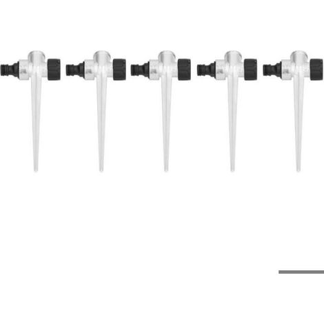 Connecteur Arrosage Métal - Filetage Femelle 1/2 Pouces - Interface Externe Latérale - 5 Pièces (1/5)