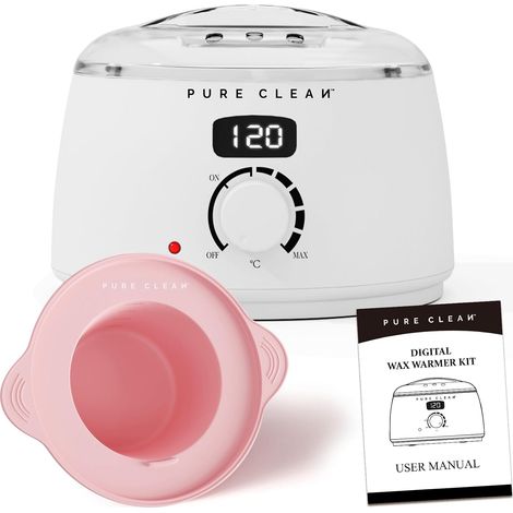 Chauffe Cire Epilation Chauffe Rapide en 10 Minutes Une épilation digne d’un salon à domicile, chauffe rapide en 10 minutes, idéale pourtous types de cheveux