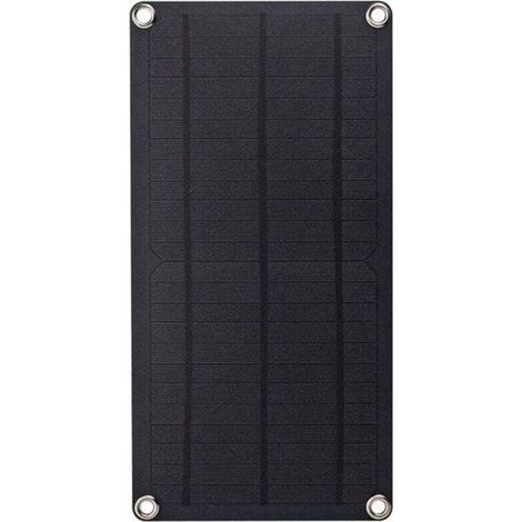 Kit complet de panneaux solaires monocristallins, batterie externe, plaque solaire pour voiture, yacht, camping-car, chargeur de batterie