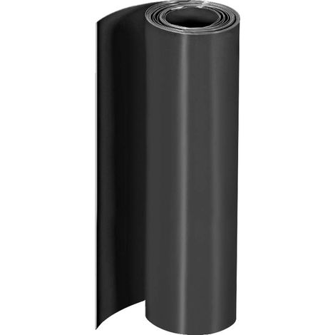 Gaine thermorétractable en PVC sourcing map 170 mm, enroulement plat, pour batterie double couche (1/4)