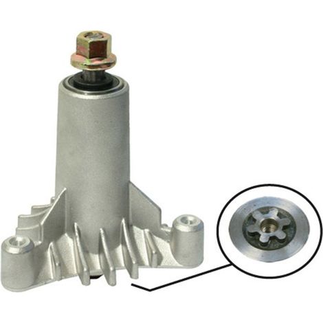 Palier de lame tondeuse autoportée Husqvarna 6 étoiles – Longueur 165mm – Compatible avec modèles CT130 à CT200 – 3 vis incluses