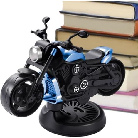 Désodorisant pour voiture Diffuseur rotatif en forme de moto Pour hommes, femmes et véhicules tels que SUV et camions (1/5)