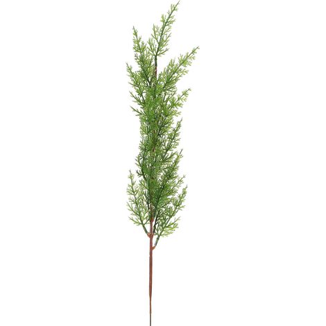 Plantes artificielles artificielles de branches et de feuilles de cyprès pour la décoration intérieure (1/5)