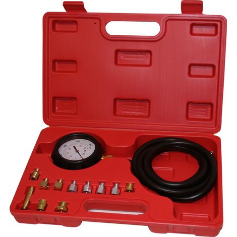Varan Motors - VT01052 13 PEZZO - KIT DI DIAGNOSI E MISURAZIONE DEL LIVELLO DI PRESSIONE DELL'OLIO MOTORE