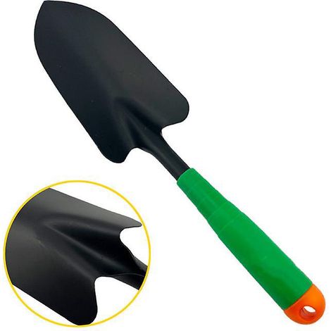 mini Pelle Pour Jardinage Solide 34 X 8 X 4 Cm - Dplantoir En Acier Et Manche En Plastique - Truelle De Jardinage (1/5)