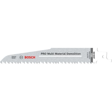 Bosch PRO Multi Material Demolition S610VF Säbelsägeblatt, 1,6 x 22 x 150 mm, 5 Stück