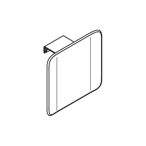 HEWI 900.51.91060 CV Appui-dos Sys 900, fixation murale (1/2)