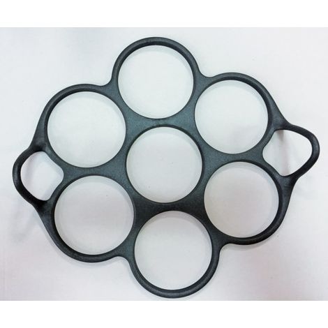 Molde 7 blinis para sartén 26cm - 19233 - patisse -
