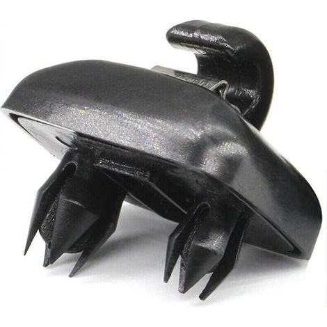 Clips de pare-soleil CREA noirs pour A3 A4 Q5 A7 B6 B7 S4 S5 Durable (noir) (1 pièces)