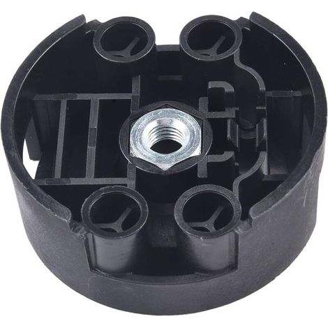 Tête de coupe rechange pour débroussailleuse Bosch AFS série 23-37 - Compatible avec base F016F04839, construction métal-plastique, 76 x 30 mm, noir (1/4)