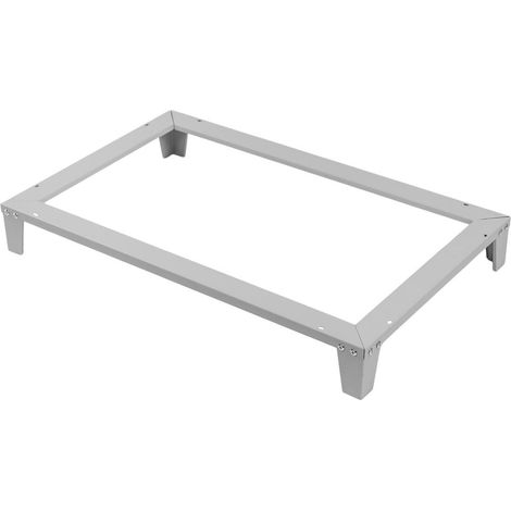 Base con patas para armario de seguridad Mega-M J-80 (80 cm de ancho, 50 cm de profundidad, 10 cm de alto). (1/5)