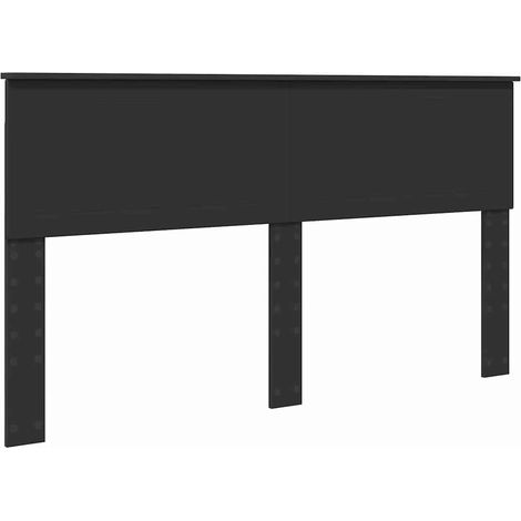 Tête de lit,Décoration murale Chêne noir 160 cm Bois d'ingénierie CFW326991 (1/5)
