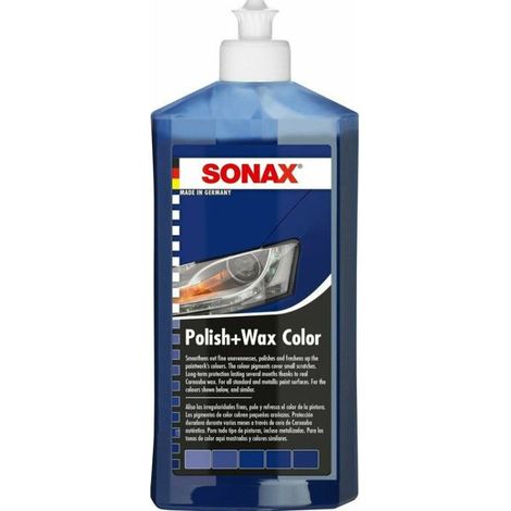 Sonax 296.200 Polish et Wax bleu 500ml (1/2)