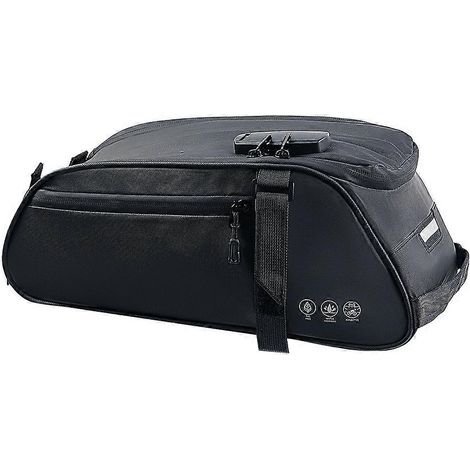 Gepäckträgertasche mit Zahlenschloss, geräumige Gepäckträgertasche für Radtouren und Reisen. (1/5)
