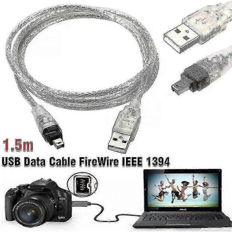 Câble USB Mini DV pour le transfert vidéo sur PC (1/3)