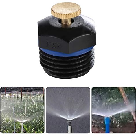 10pièces Buses de brumisation, système d'arrosage agricole de G1/2 arroseur brumisateur, Rotation à 360 degrés, pour Buses brumisation pelouse (1/5)