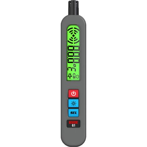 Detector de gas recargable, detector de fugas de gas natural con vibración, alarma visual y sonora, bolígrafo detector multigas para el hogar, butano, propano, RV (1/5)
