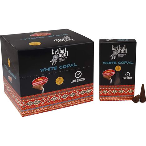 Incesné Tribal Soul Backflow - Copal Blanc- Vendu par 1