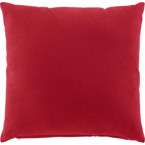 Coussin Déco "Twily" 45x45cm Rouge (1/4)