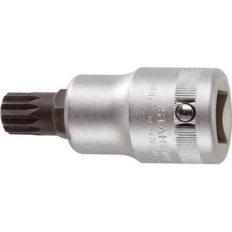 Inserto chiave a bussola 59X 3/4 pollici interno multidente M18 L.100mm STAHLWILLE