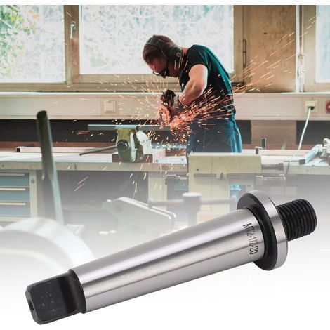 Mandrin de perçage à filetage MT2 vers 1/2"-20, mandrin trempé pour tour, adaptateur pour montage de fraise, porte-outil d'alésage, bielle (1/5)