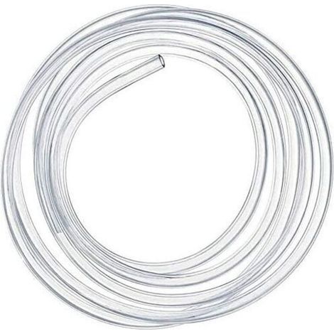 Tuyau en PVC de 10 mètres de haut, tuyau en silicone souple, tuyau de pression, diamètre intérieur de 4mm x diamètre extérieur de 6mm, tuyau d'air (1/5)