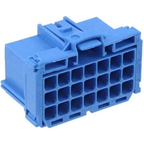 Connettore Serie MCP 2.8 Maschio 21 Vie Blu
