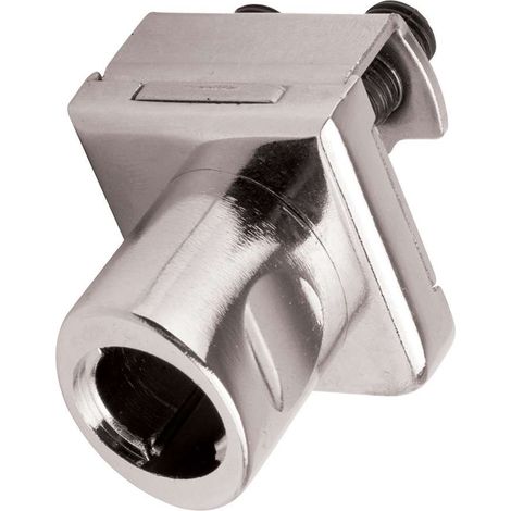 Mécanisme support serrure de porte en verre amovible 1 vantail épaisseur 4 - 7mm sans barillet verrou Meuble Armoire Vitrine Secrétaire Porte Sécurité Universel (1/2)