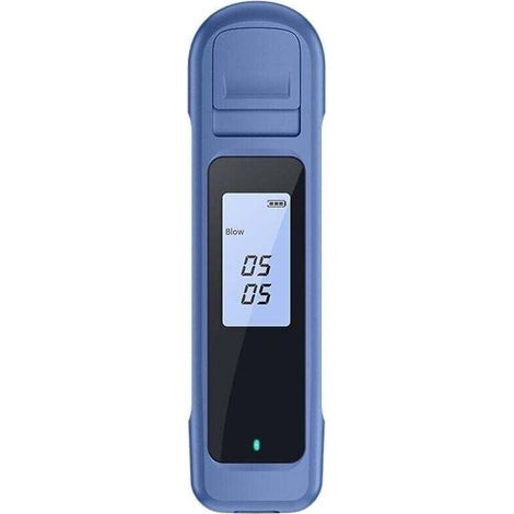 Testeur d'haleine numérique Dispositif de détection d'haleine sans contact Usb, bleu (1/2)