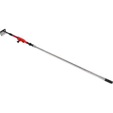 Outils de nettoyage de gouttières multi-angles, râteau et cuillère avec rallonges, outil d'élimination des feuilles à haute efficacité (1/5)