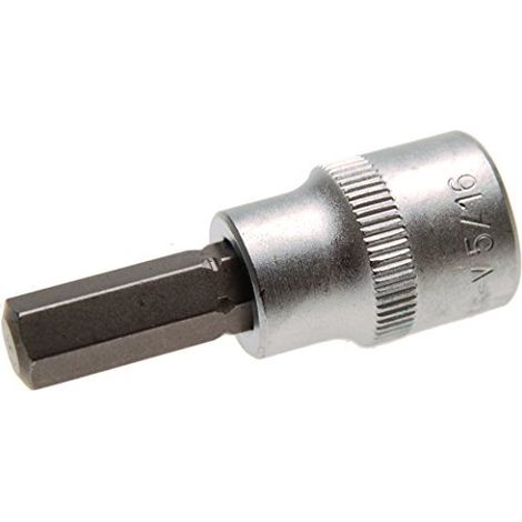 BGS Bit-Einsatz Antrieb Innenvierkant 10 mm (3/8") Innensechskant 5/16" - 2727