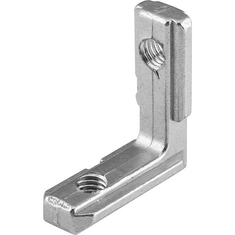 Profilé en aluminium en forme de L, connecteur d'angle intérieur, assemblage, supports en acier au carbone (-2020) (1/2)