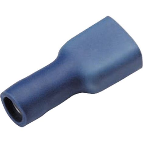 Cosse clip 2.8 mm x 0.5 mm Cimco 180246 180 ° entièrement isolé bleu 1 pc(s) D24367