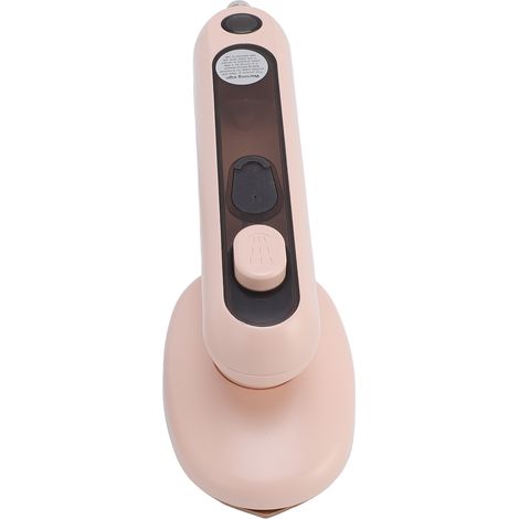 Fer à vapeur compact miniature à main pour vêtements sec et humide semelle titane réservoir 60 ml voyage prise UE (1/5)