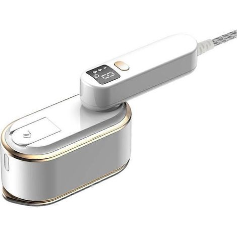 Mini-Reisedampfglätter – 1200 W, Aufheizzeit 10 Sekunden – mit Digitalanzeige – für Zuhause und unterwegs – US-Stecker (1/5)