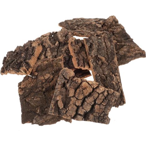 Lot de 10 Écorces de Liège Ecorce de liège pour Terrarium d'escalade et Naturelles pour Reptiles Décoration en d'arbre pour Tortues et Lézards (1/5)
