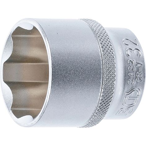 BGS Vaso Super Lock Cuadrado interior 12,5 mm (1/2") SW 32 mm - 2432 (1/3)