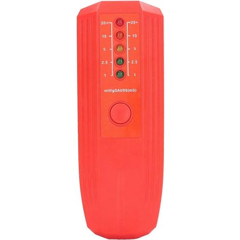 EMK-Messgerät mit farbiger LED-Anzeige, elektromagnetischer Strahlungsdetektor, 50–60 Hz