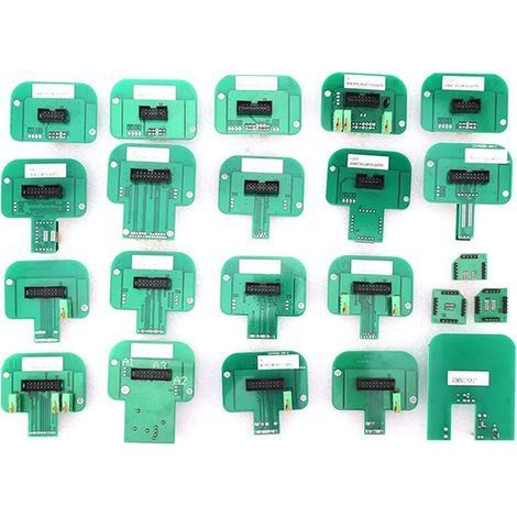 OBD 22 Pièces Adaptateur de Programmation BDM Ensemble Complet pour KTAG KESS FGTECH BDM ECU Programmation Adaptateurs de Sonde BDM100 (1/2)