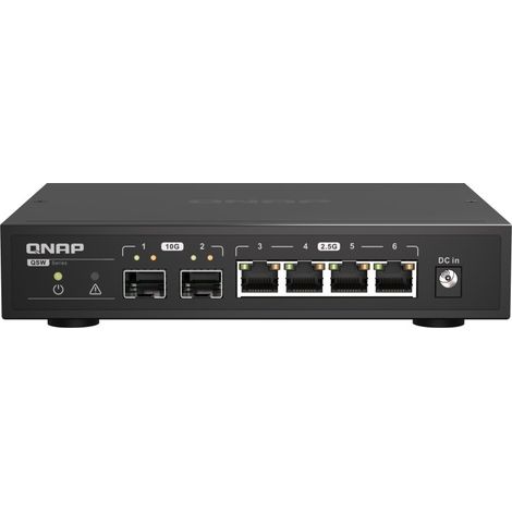 QNAP QSW-2104-2S 10GbE Switch bl Network/2,5-10GbE-Switch (1/5)