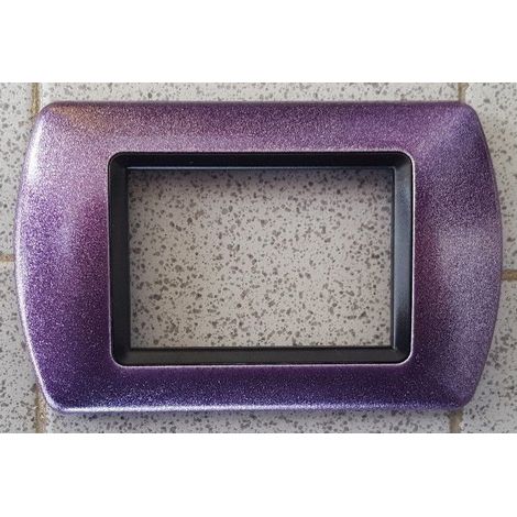 Trade Shop - PLATTEN ABS-PLATTEN KOMPATIBEL MIT PLATTEN DER LIVING INTERNATIONAL-SERIE - Metallisches Lila