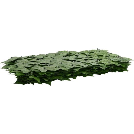 vidaXL  Balcony Screen with Leaves  Green 600 x 100 cm