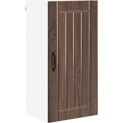 Maison Exclusive - Armario de Pared LUCCA Marrón Roble 40 x 31 x